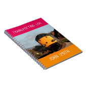  Diesel Trainspotting Log gepersonaliseerd Notitieboek (Rechterzijde)