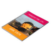  Diesel Trainspotting Log gepersonaliseerd Notitieboek (Linkerzijde)