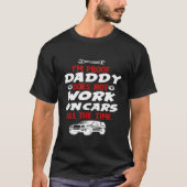 Diesel Vliegtuig Auto Mechanic Im Proof Papa T-shirt (Voorkant)