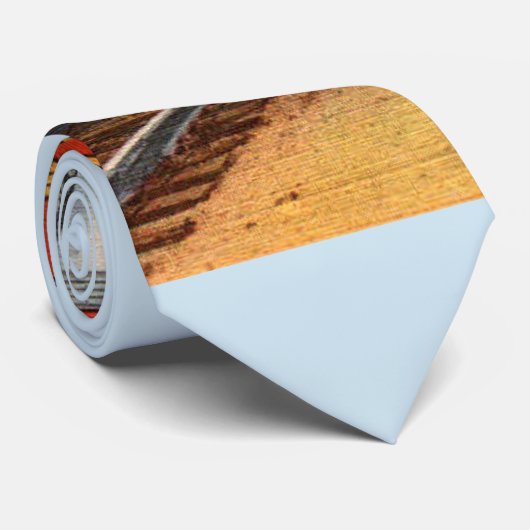 Diesellocomotief Stropdas (Opgerold)