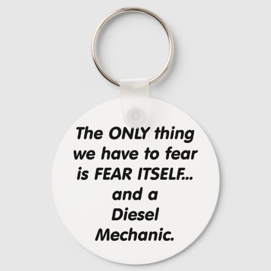 Dieselmechanisme Sleutelhanger (Voorkant)