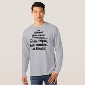 dieselmonteur t-shirt (Voorkant volledig)