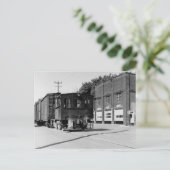 Dieselmotor in Algonac Michigan Briefkaart (Staand voorkant)