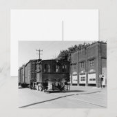 Dieselmotor in Algonac Michigan Briefkaart (Voorkant / Achterkant)