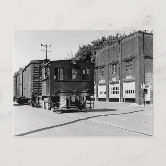 Dieselmotor in Algonac Michigan Briefkaart (Voorkant)