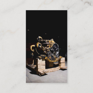 Dieselmotor Mechanisch Visitekaartje