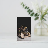 Dieselmotor Mechanisch Visitekaartje (Staand voorkant)