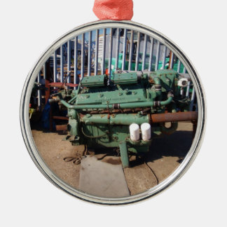 Dieselmotor Metalen Ornament