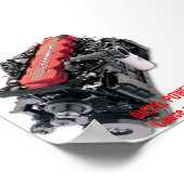 dieselmotor poster (Hoek)