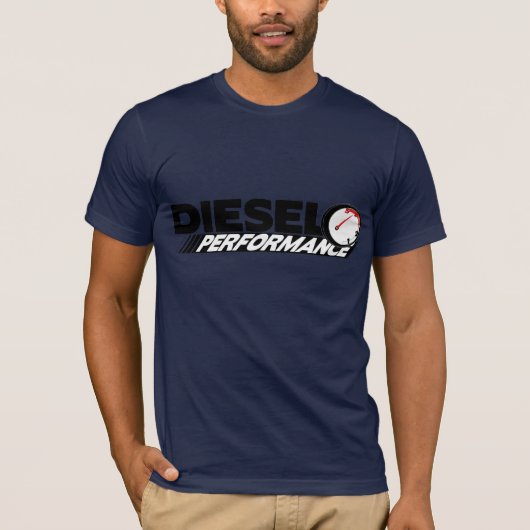 Dieselprestaties T-shirt (Voorkant)