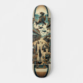 "Dieselpunk Airfield Deck" Persoonlijk Skateboard (Voorkant)