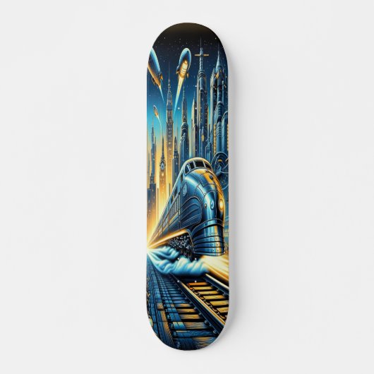 #Dieselpunk, #GiantRobot, #SkateboardDeck, #WarTor Persoonlijk Skateboard (Voorkant)