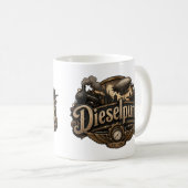 Dieselpunk Koffiemok (Voorkant rechts)