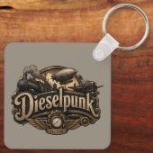 Dieselpunk Sleutelhanger (Achterkant)