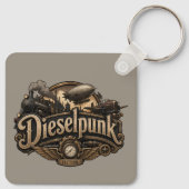 Dieselpunk Sleutelhanger (Achterkant)