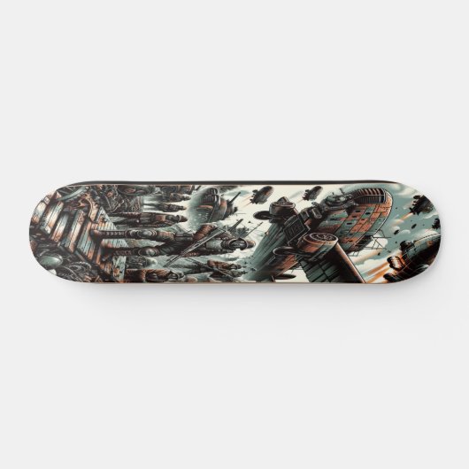 "Dieselpunk Warfare Deck" Persoonlijk Skateboard (Horizontaal)