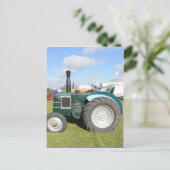 dieseltractor briefkaart (Staand voorkant)