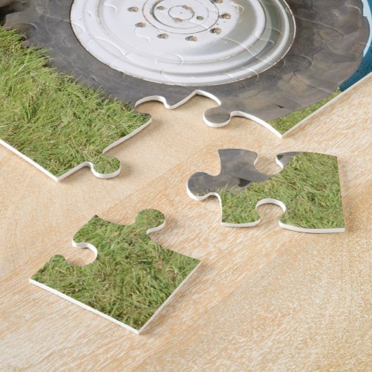  dieseltractor legpuzzel (Zijkant)