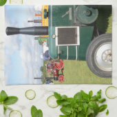 dieseltractor theedoek (Gevouwen)