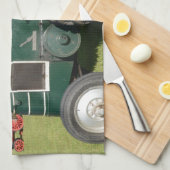 dieseltractor theedoek (Quarter Fold)