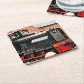 DIESELTREIN KARTONNEN ONDERZETTERS (Schuin)