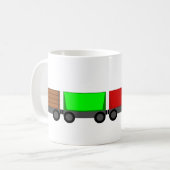 Dieseltrein Koffiemok (Voorkant links)