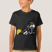 Dieseltrein vooraan t-shirt (Voorkant)