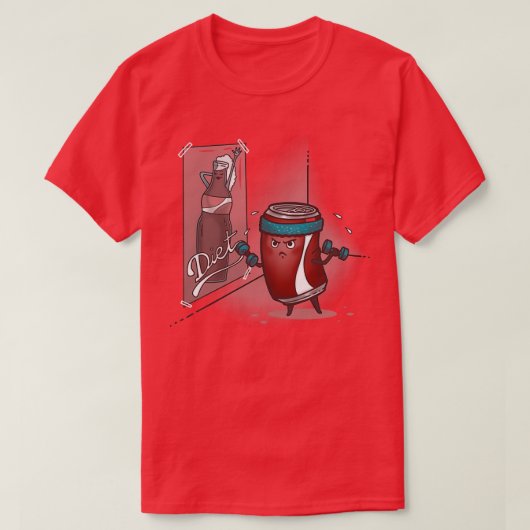 Diet Cola T-shirt (Design voorkant)