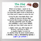 Diet door SRF Poster (Voorkant)