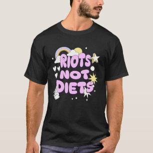 Diet feministische Foodie Feminism Anti Patriarchy T-shirt