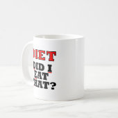 DIET Funny Mug Koffiemok (Voorkant links)