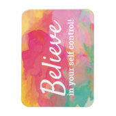 Diet Geloof in uw zelfbedieningsbevestiging Magneet (Verticaal)