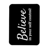 Diet Geloof in uw zelfbedieningsbevestiging Magneet (Verticaal)