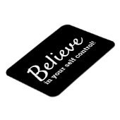 Diet Geloof in uw zelfbedieningsbevestiging Magneet (Linkerzijde)