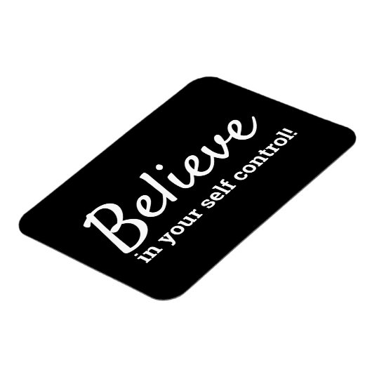 Diet Geloof in uw zelfbedieningsbevestiging Magneet (Linkerzijde)