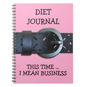Diet Journal, deze keer bedoel ik Business Belt Af Notitieboek