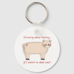 Diet Pig Sleutelhanger