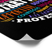 Dietary Aide Life Appreciation Healthcare Workers  Poster (Hoek)