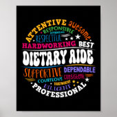 Dietary Aide Life Appreciation Healthcare Workers  Poster (Voorkant)