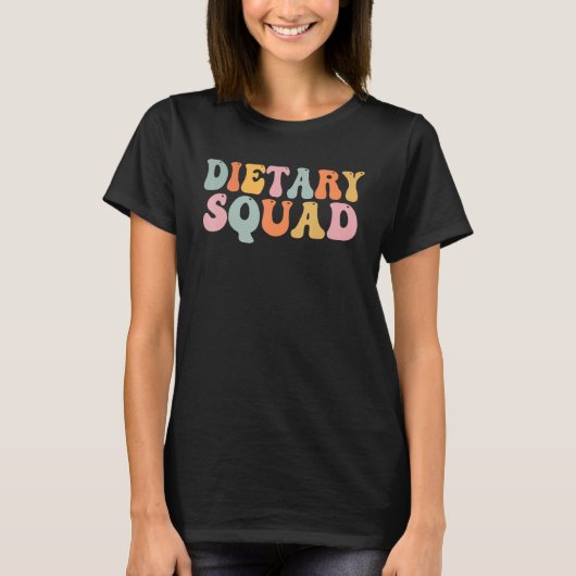 Dietary Squad Appreciation Week Healthcare T-shirt (Voorkant)