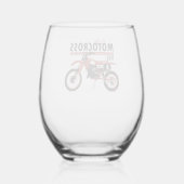 dietelgoletse wijnglas zonder voet (Achterkant)