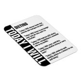 Diëten Doelen Herinnering aanpassen Magneet (Rechterzijde)