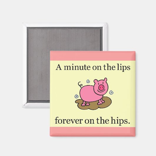 Dieters magneet (Voorkant / Achterkant)