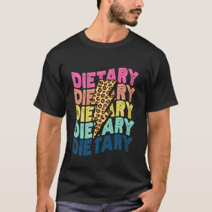 Diëtetiek Geregistreerd Diëtist Diëtetiek Assisten T-shirt
