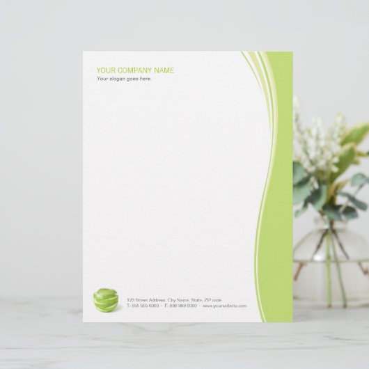 Dietiaan/Nutritionist letterhead Briefhoofd (Staand voorkant)