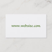 Dietiaans Visitekaartje (Achterkant)