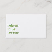 Dietiaans Visitekaartje (Achterkant)