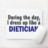 Dieticien overdag muismat (Met muis)
