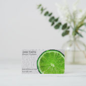 Dieticiste Nutritionist freelance health Visitekaartje (Staand voorkant)