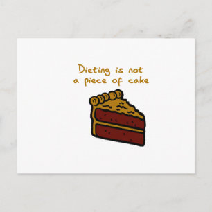 DIETING BRIEFKAART
